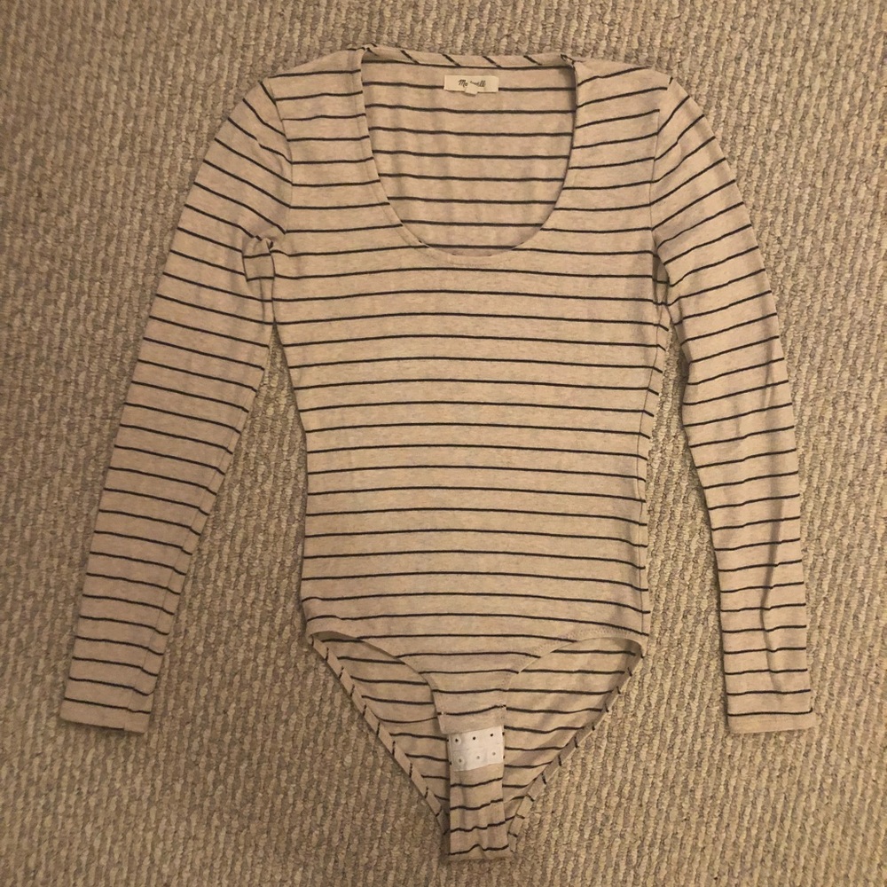Madewell Long Sleeve Bodysuit